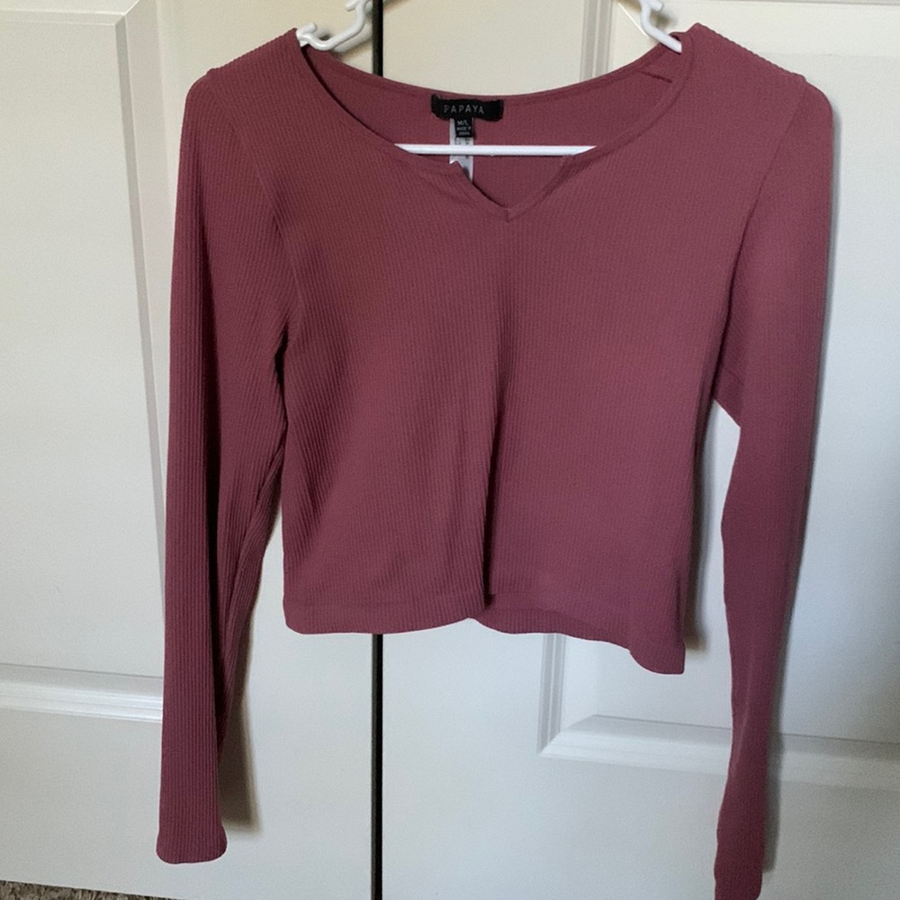 pink long sleeve never worn
